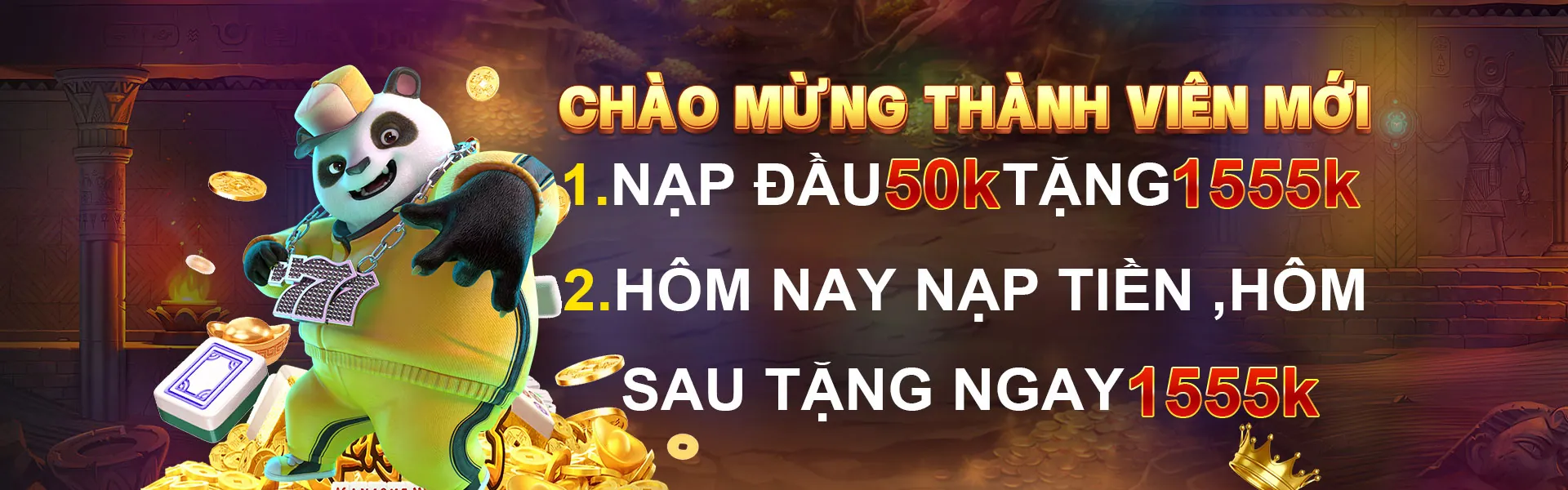 Banner ưu đãi người dùng mới atm99 win