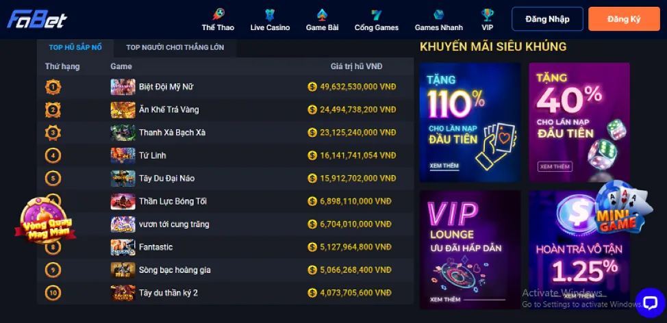 Giao diện atm99 win trên giả lập PC